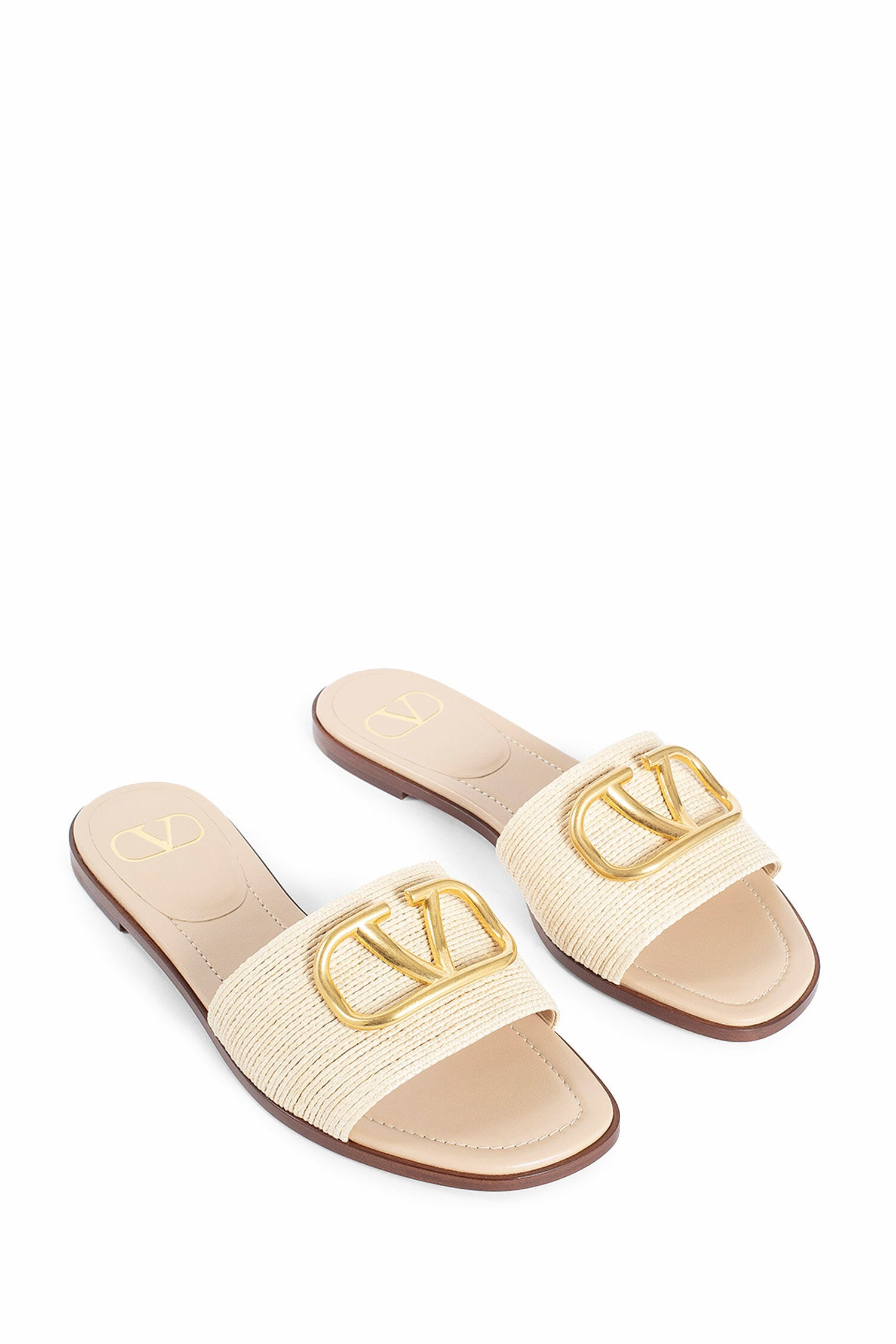 VALENTINO WOMAN BEIGE SANDALS