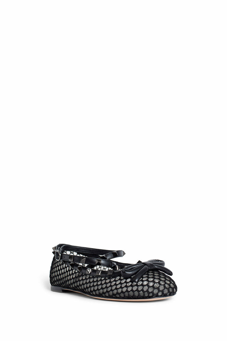 VALENTINO WOMAN BLACK FLATS