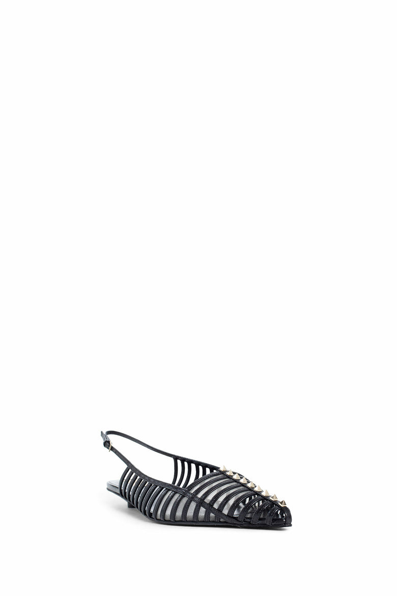 VALENTINO WOMAN BLACK FLATS