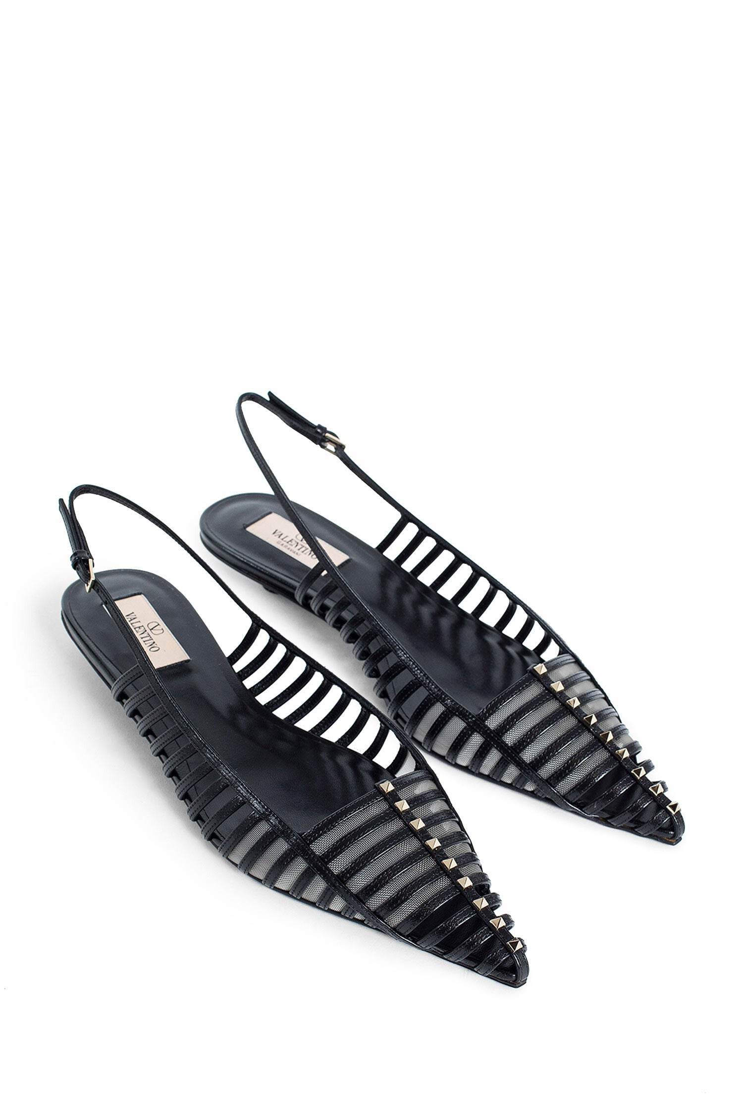 VALENTINO WOMAN BLACK FLATS