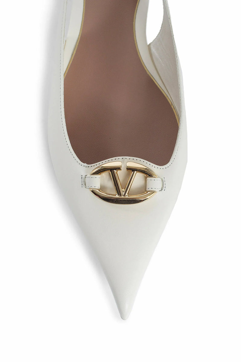 VALENTINO WOMAN OFF-WHITE FLATS - Antonioli.eu