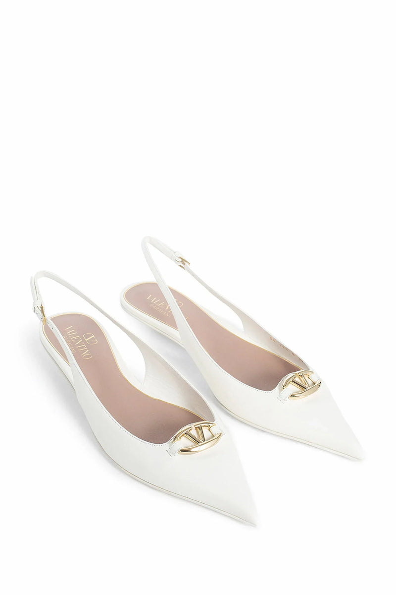 VALENTINO WOMAN OFF-WHITE FLATS - Antonioli.eu