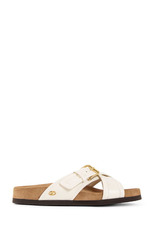 VALENTINO WOMAN WHITE SANDALS & SLIDES