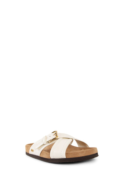 VALENTINO WOMAN WHITE SANDALS & SLIDES