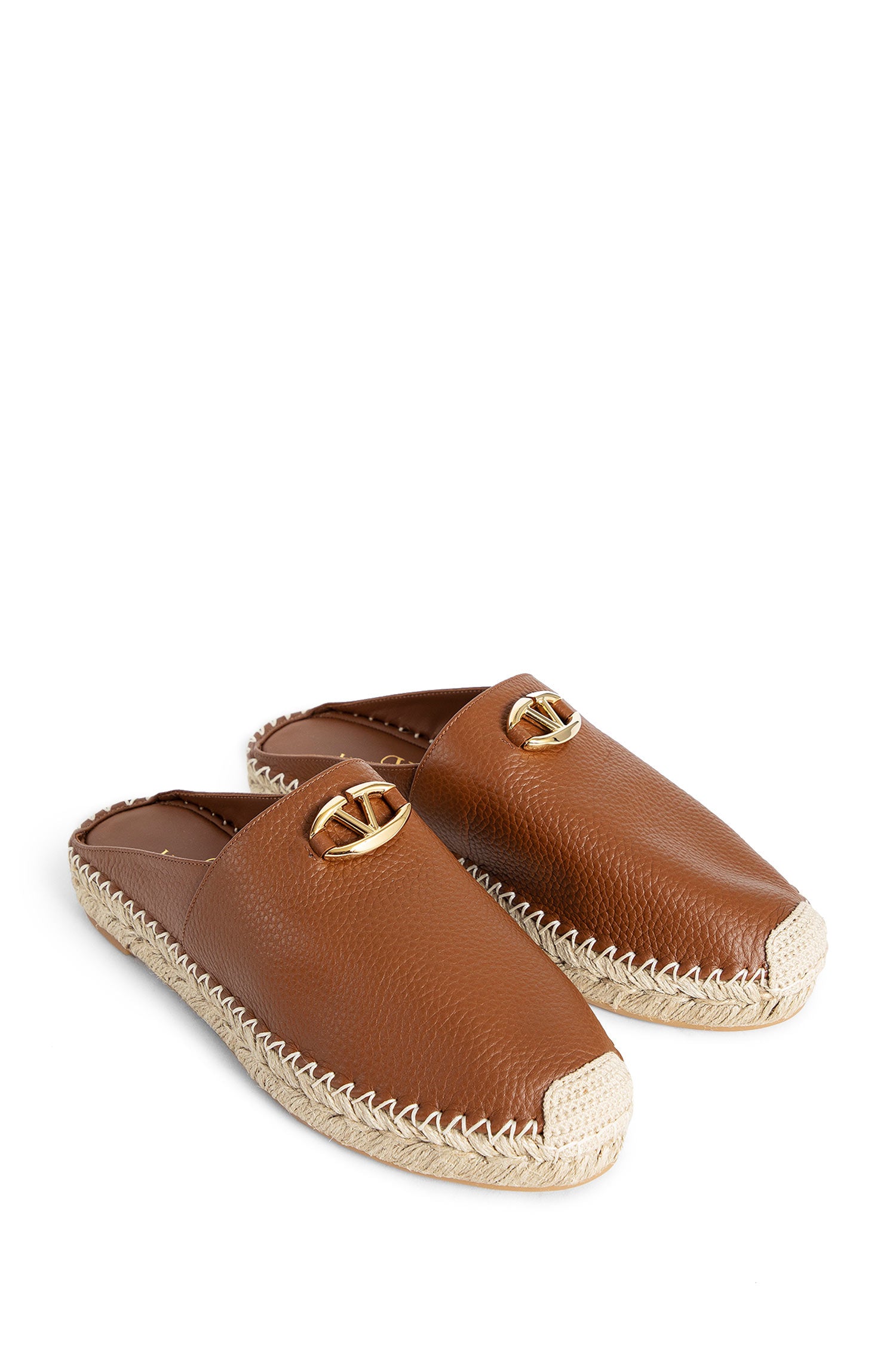 VALENTINO WOMAN BROWN FLATS