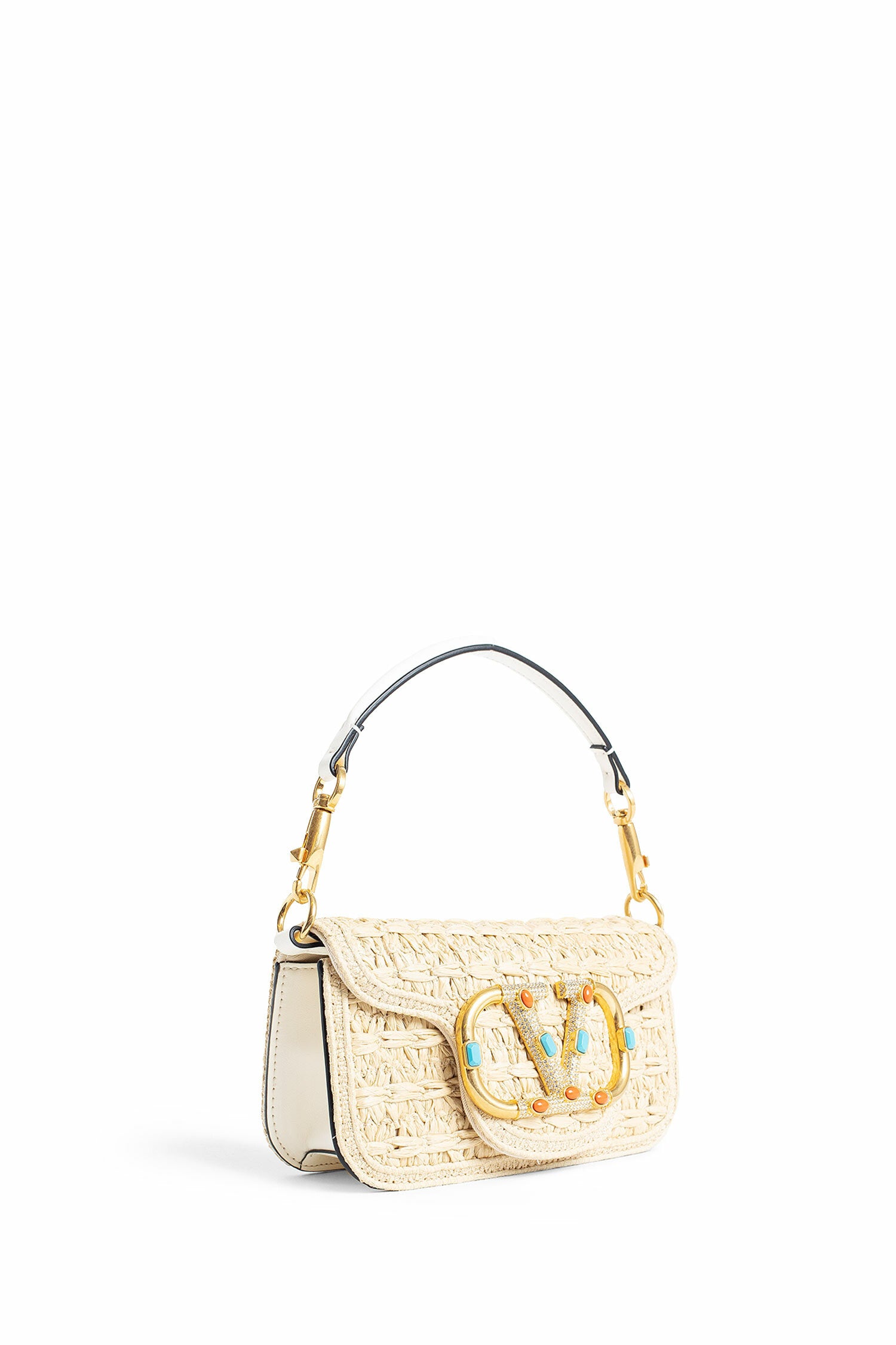 VALENTINO WOMAN BEIGE SHOULDER BAGS