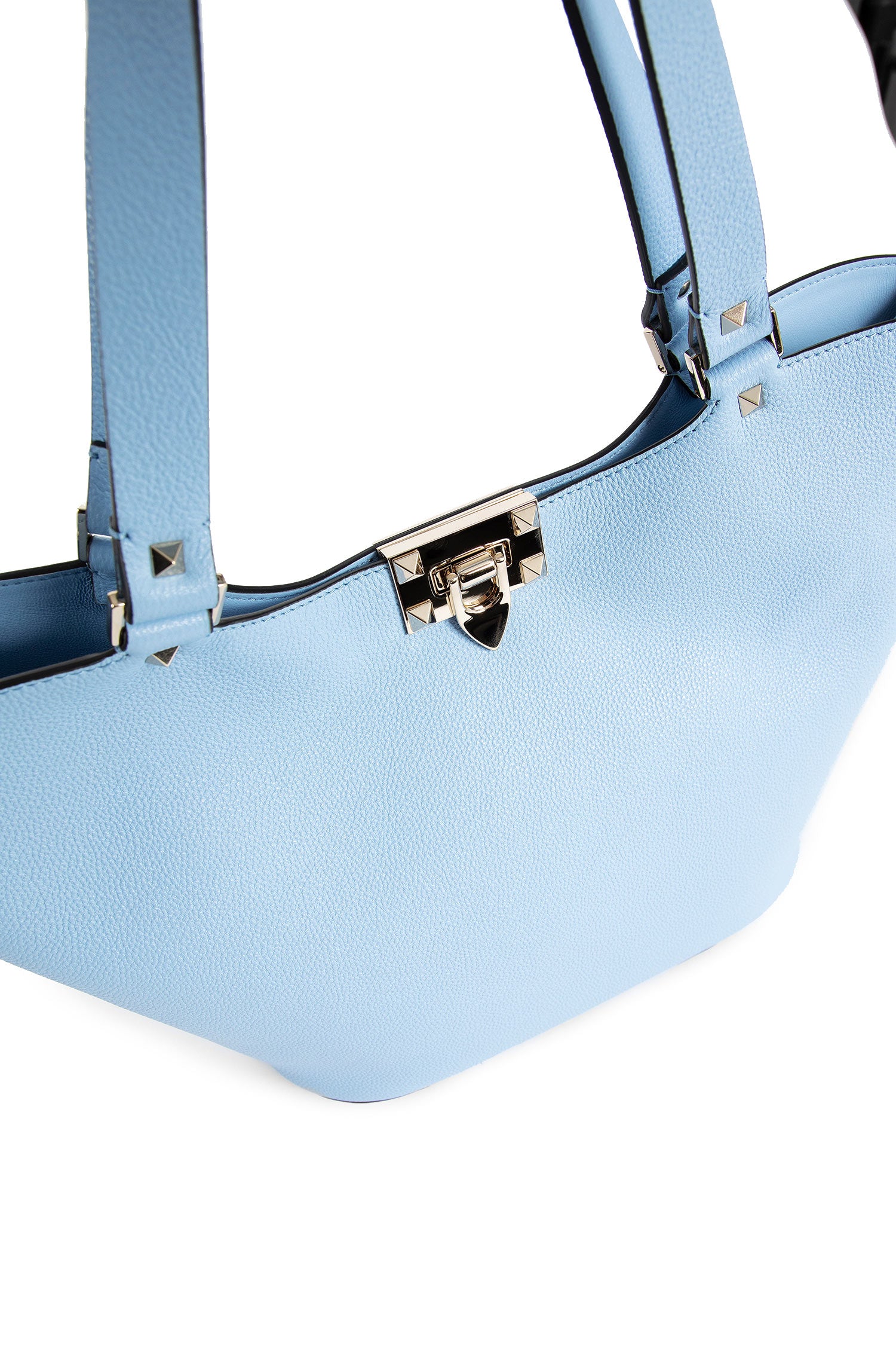 VALENTINO WOMAN BLUE TOTE BAGS