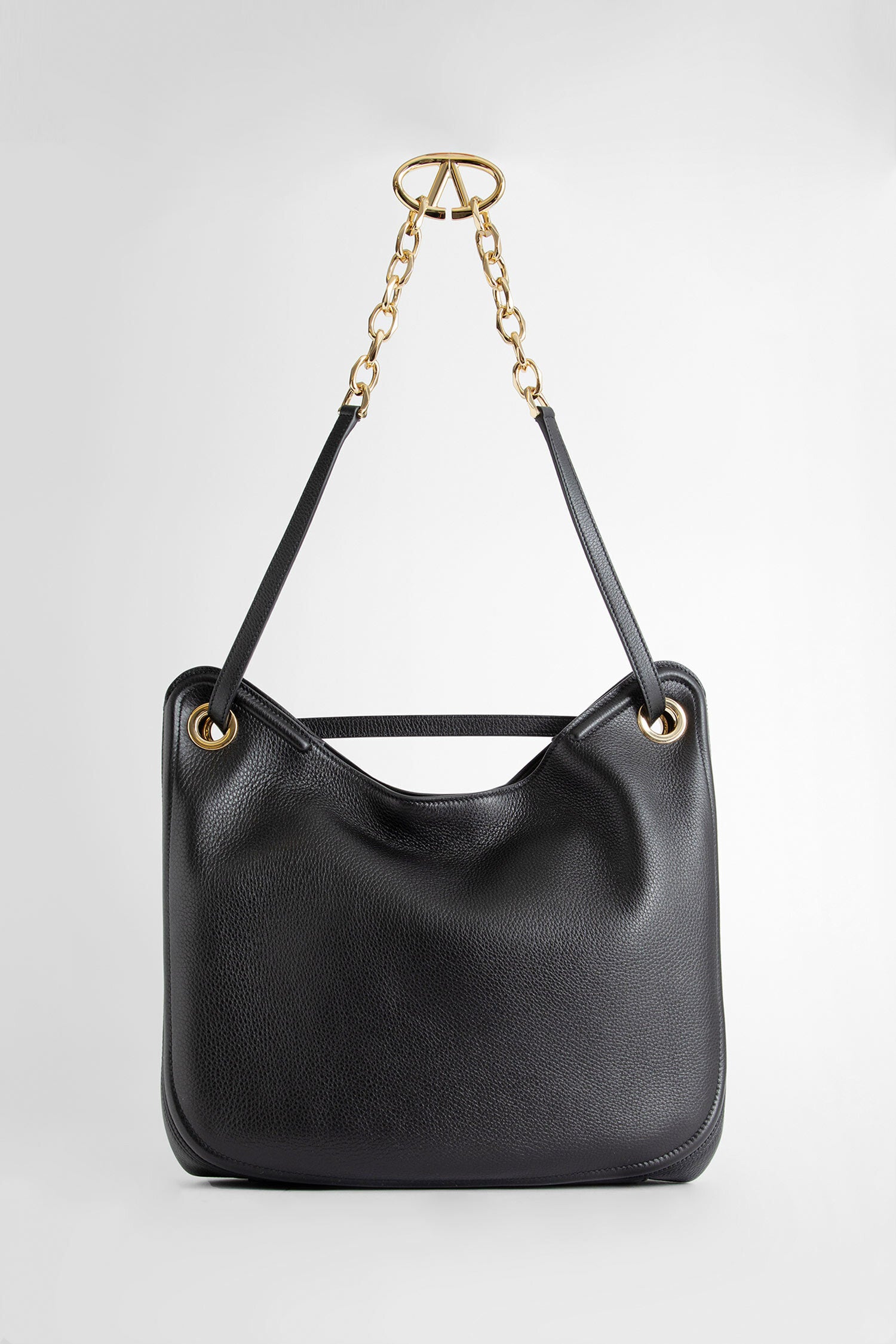 VALENTINO WOMAN BLACK TOTE BAGS