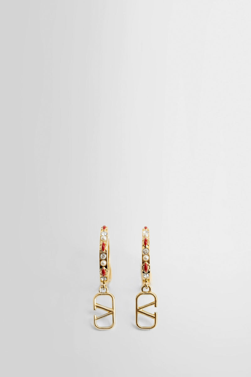 VALENTINO WOMAN GOLD EARRINGS