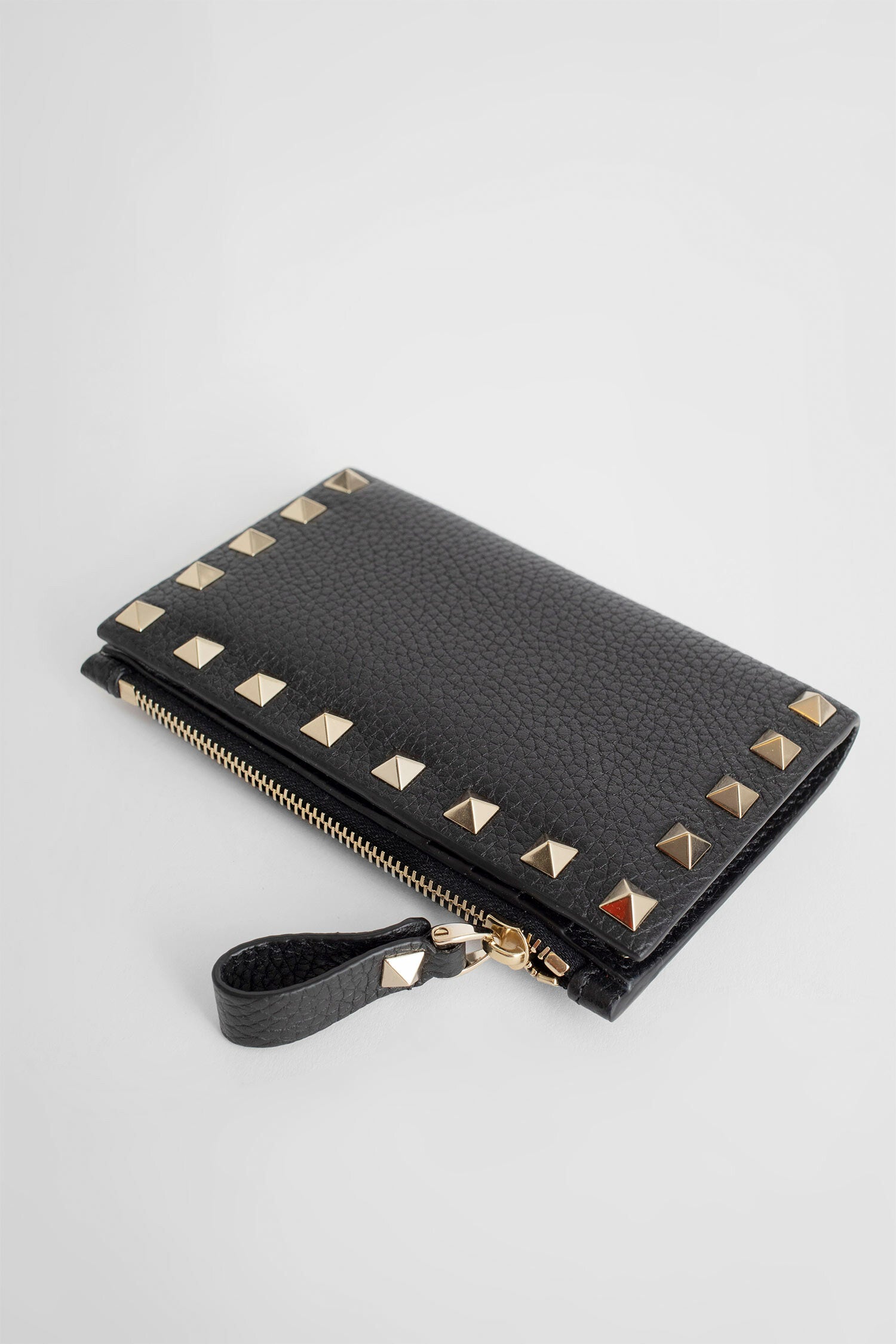 VALENTINO WOMAN BLACK WALLETS & CARDHOLDERS