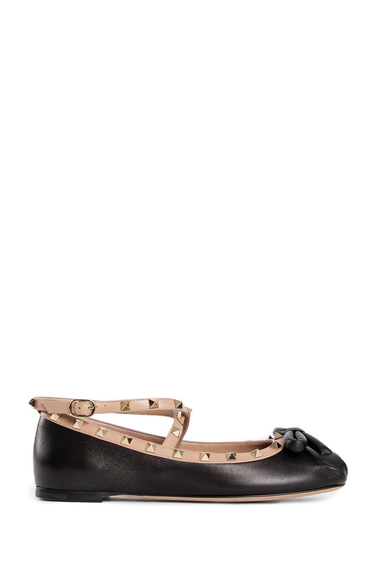 VALENTINO WOMAN BLACK FLATS