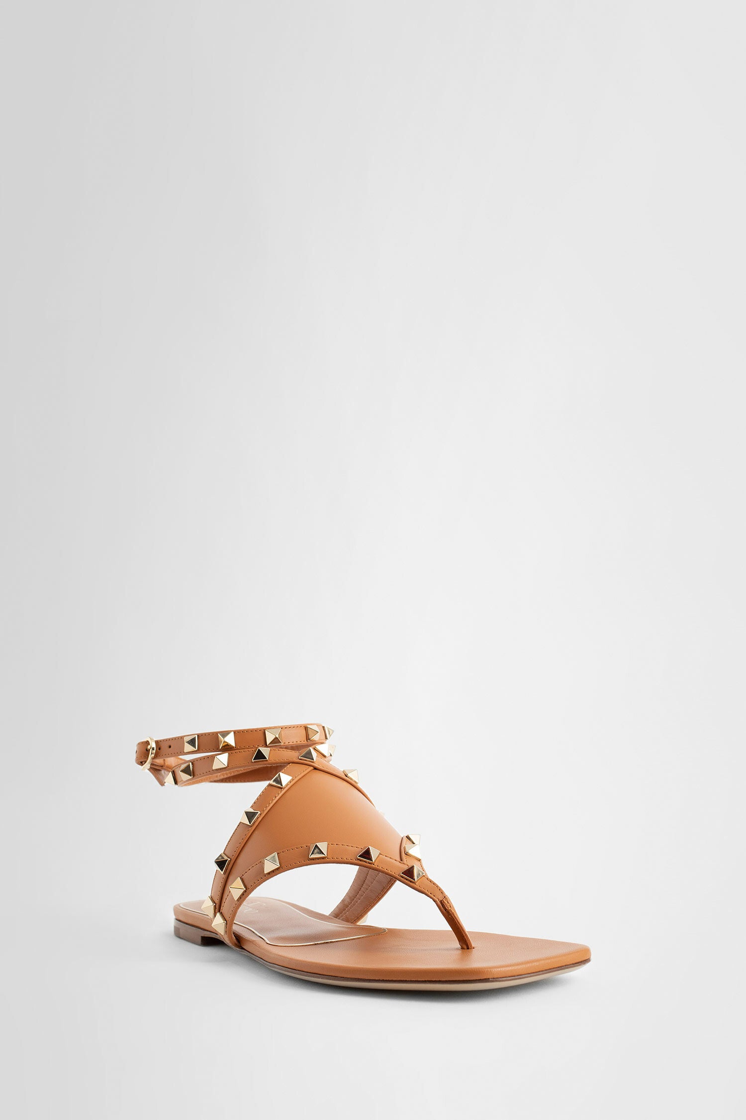 VALENTINO WOMAN BROWN SANDALS