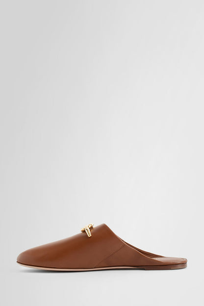 VALENTINO WOMAN BROWN MULES