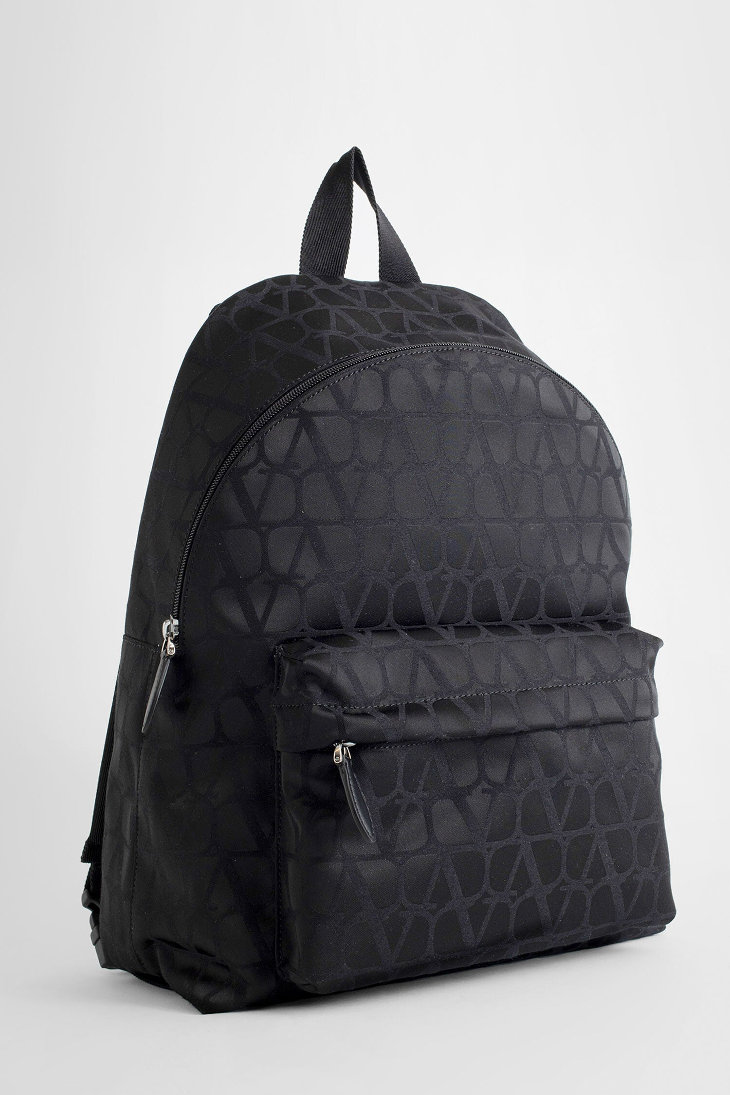 VALENTINO MAN BLACK BACKPACKS