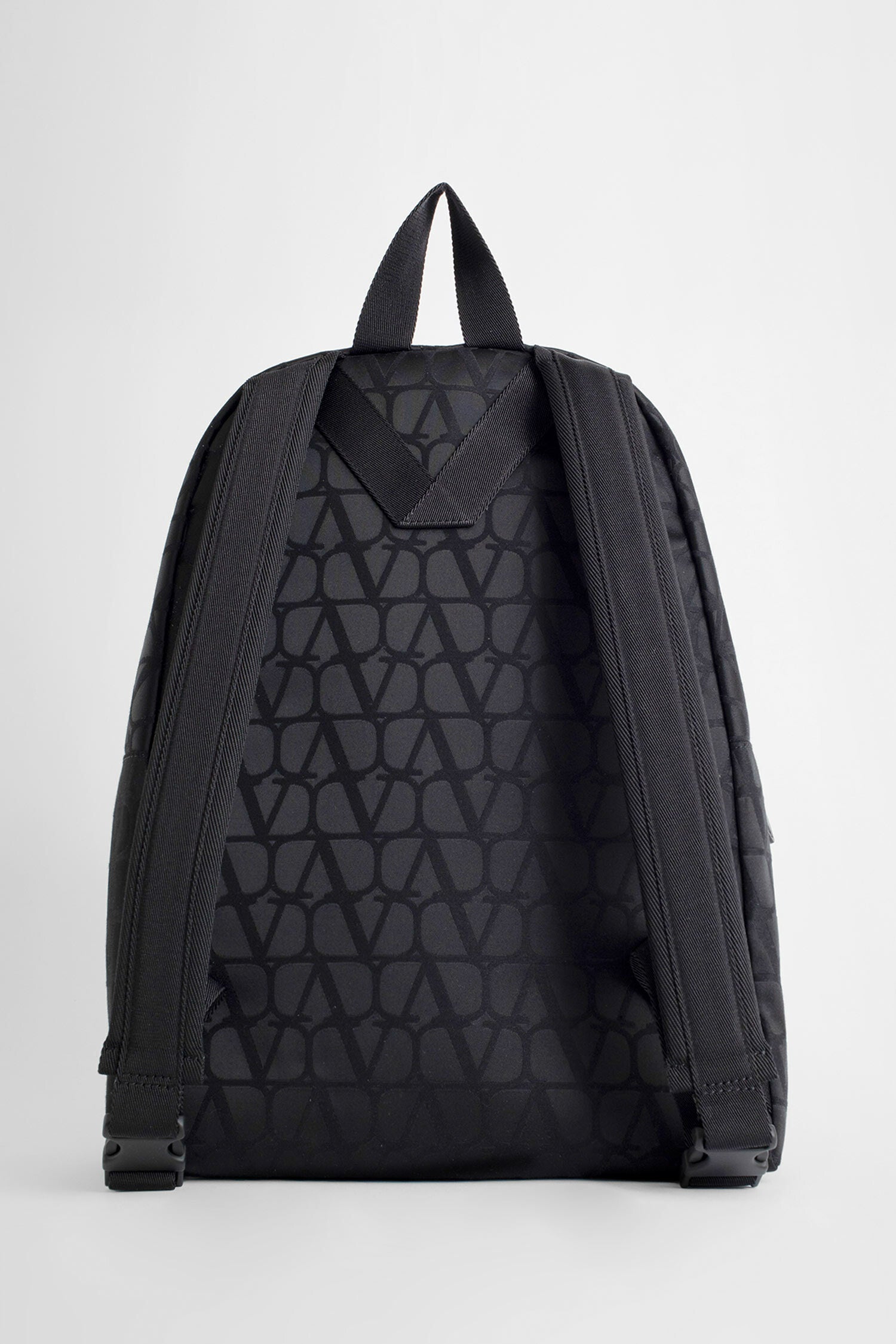 VALENTINO MAN BLACK BACKPACKS & TRAVEL BAGS