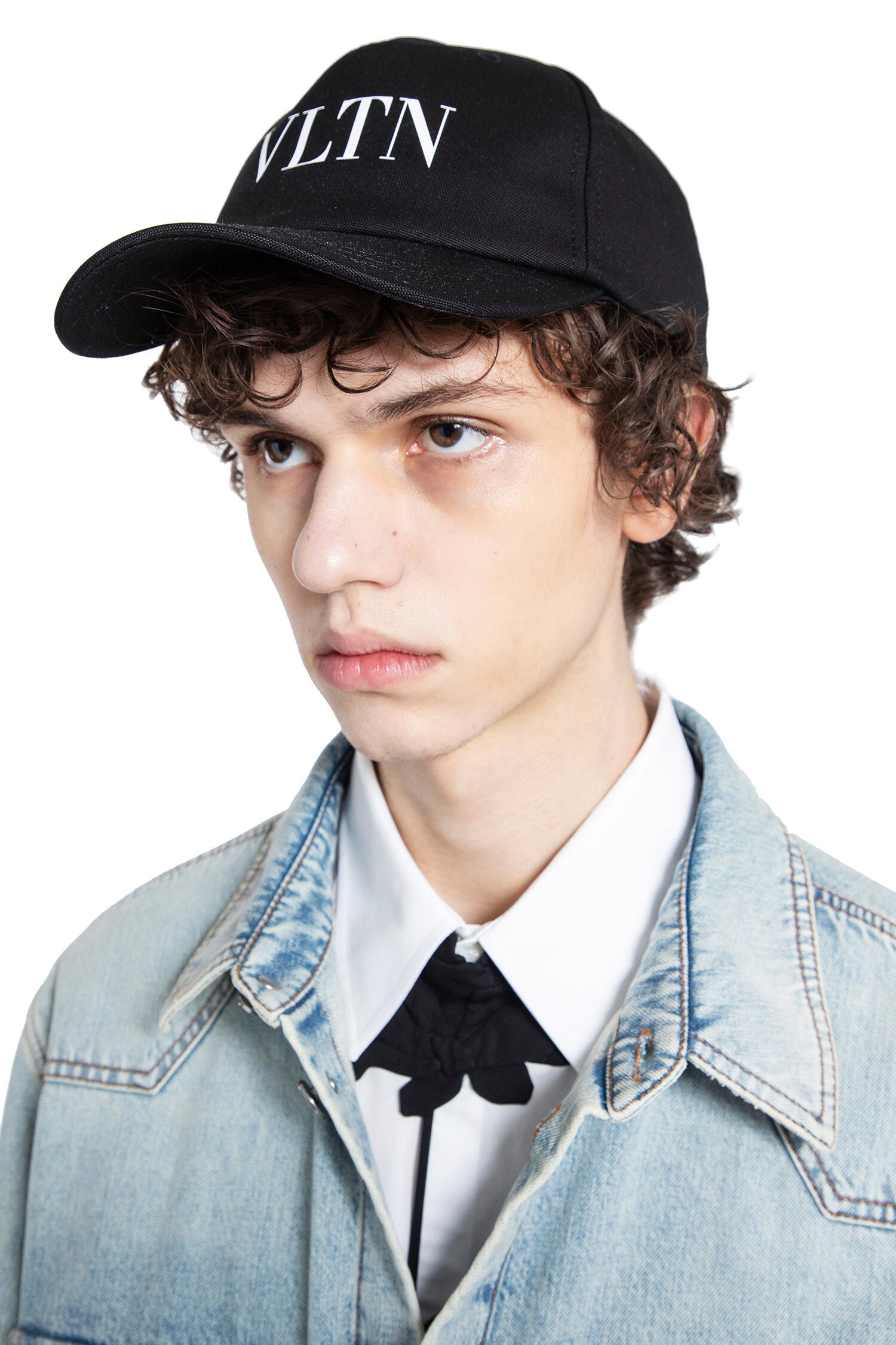 VALENTINO MAN BLACK HATS