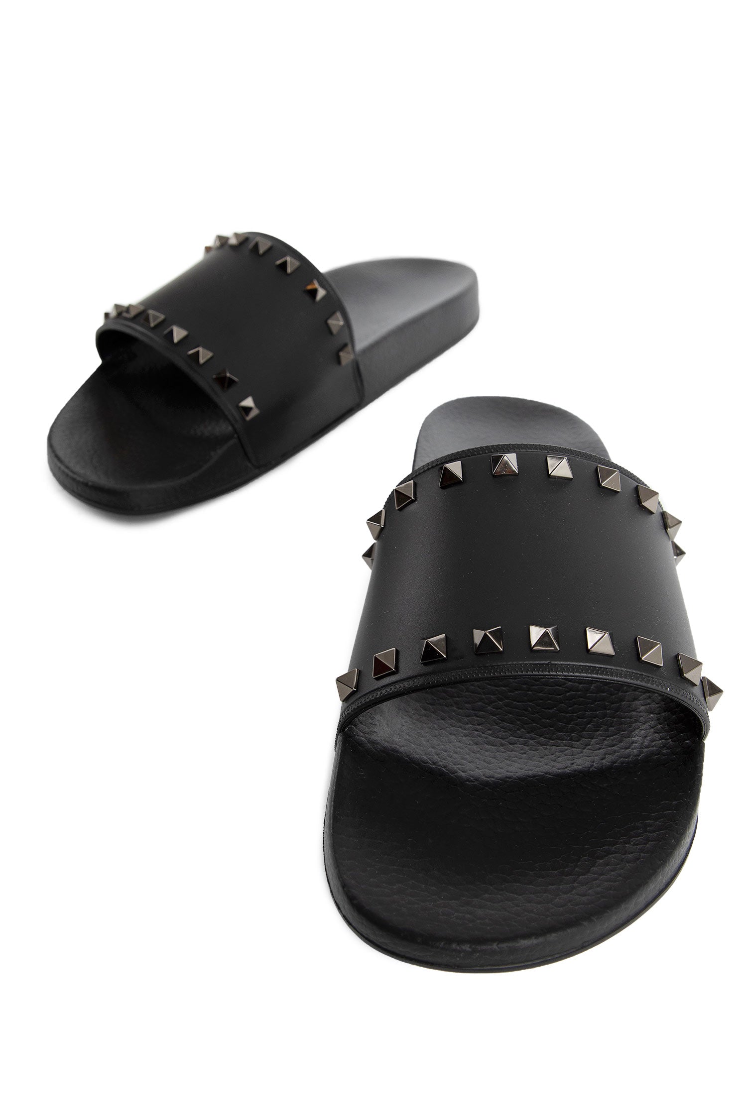 VALENTINO MAN BLACK SANDALS & SLIDES