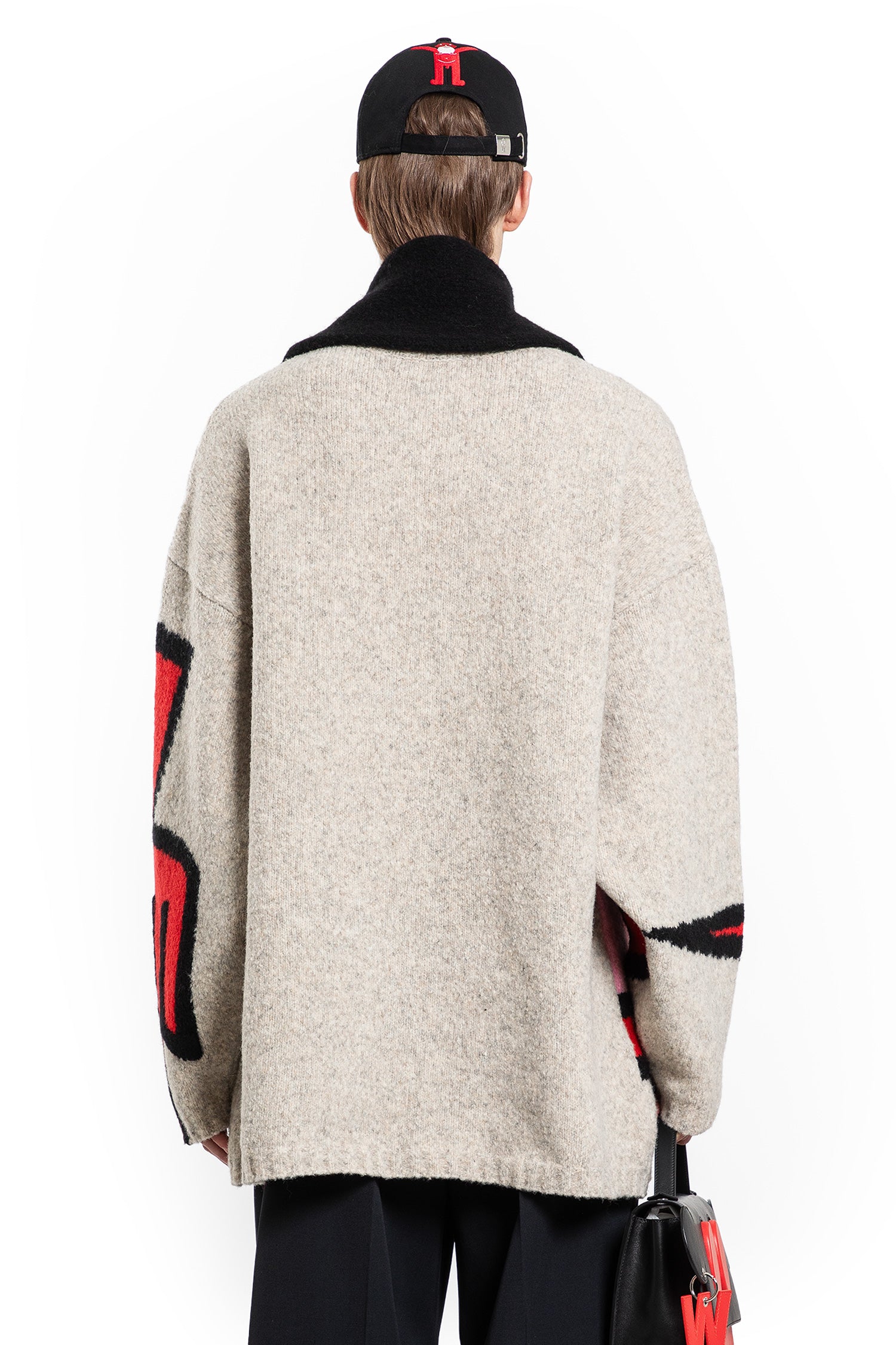 WALTER VAN BEIRENDONCK MAN GREY KNITWEAR