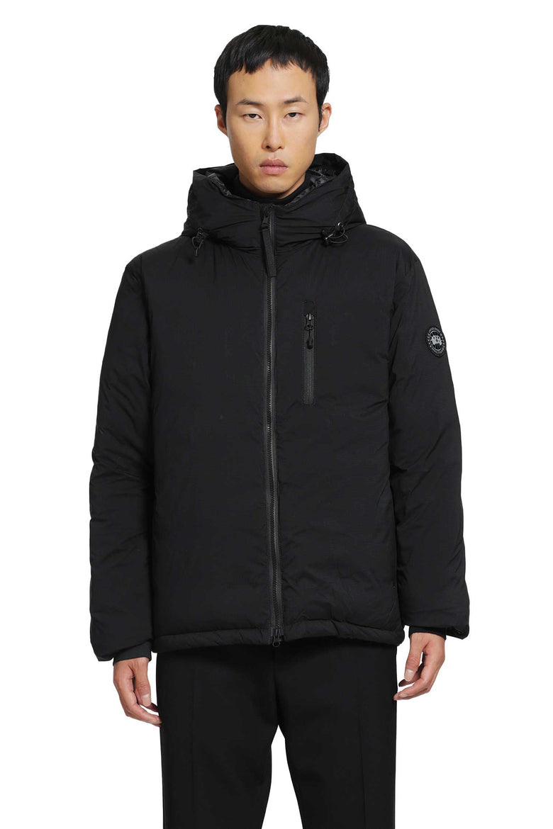 CANADA GOOSE Lodge Hoodie Black Disc Jacket man