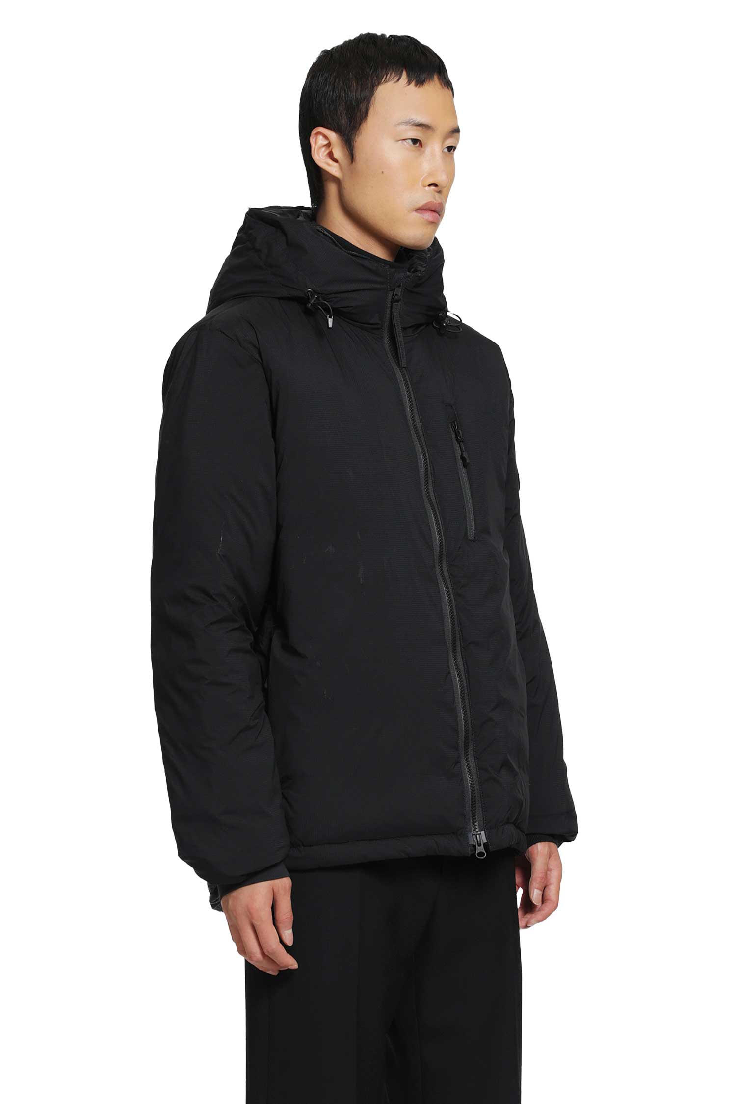 CANADA GOOSE Lodge Hoodie Black Disc Jacket man