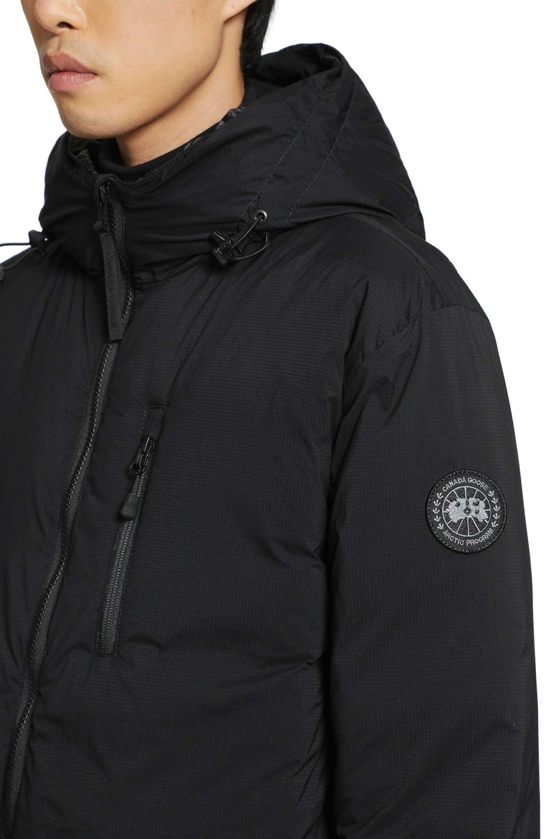 CANADA GOOSE Lodge Hoodie Black Disc Jacket man