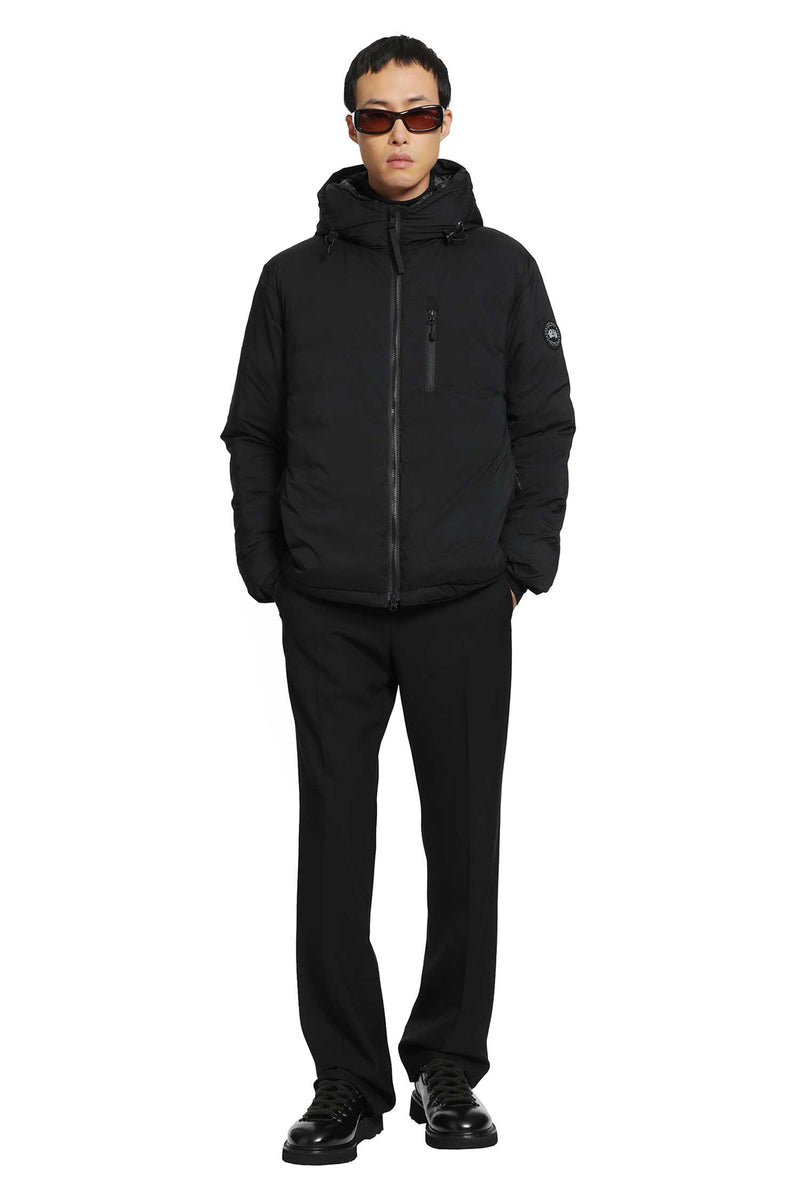 CANADA GOOSE Lodge Hoodie Black Disc Jacket man