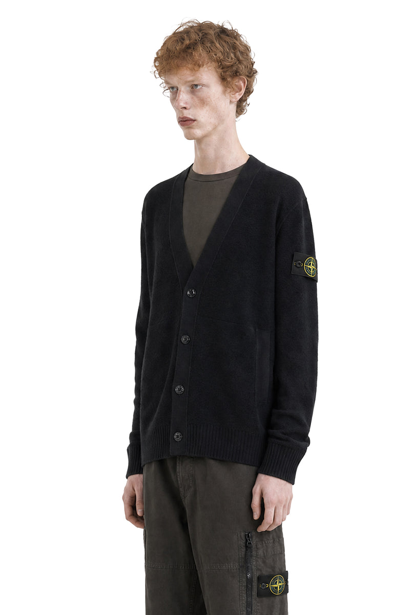 STONE ISLAND 5100010 Pure RWS Wool Cardigan man