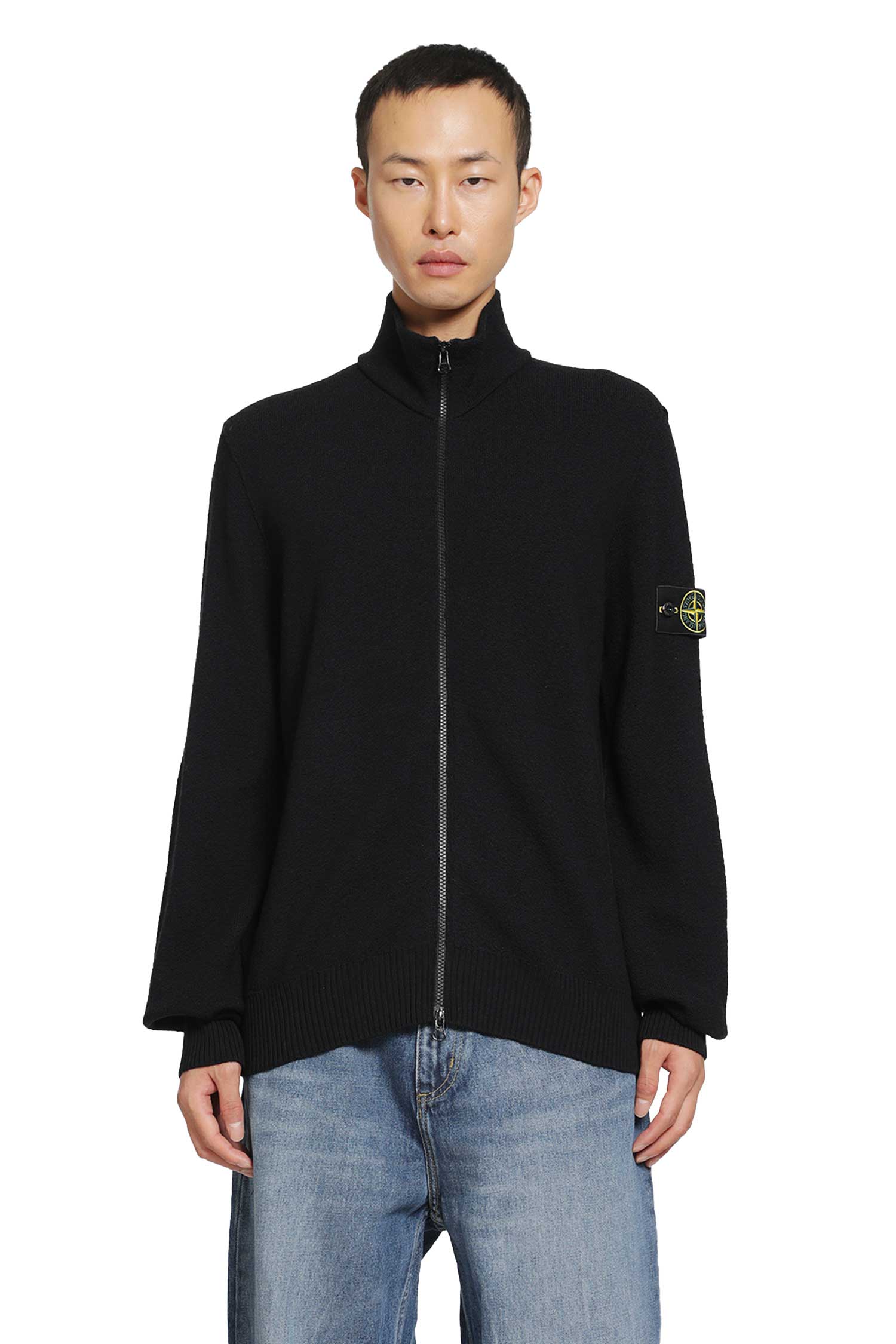 STONE ISLAND 5100012 Zip-Up Jumper man