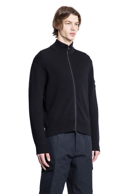 STONE ISLAND MAN BLACK KNITWEAR