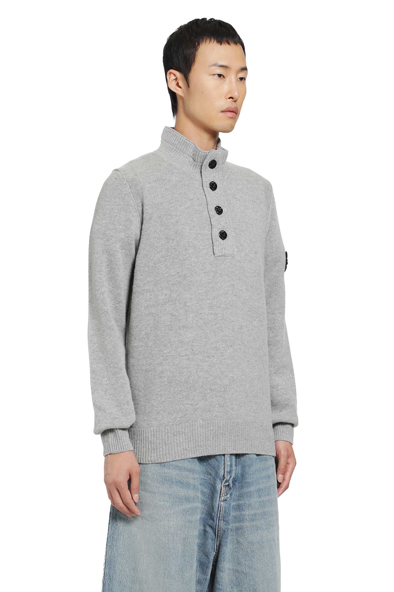 5100040 Lambswool Half-Zip Sweater
