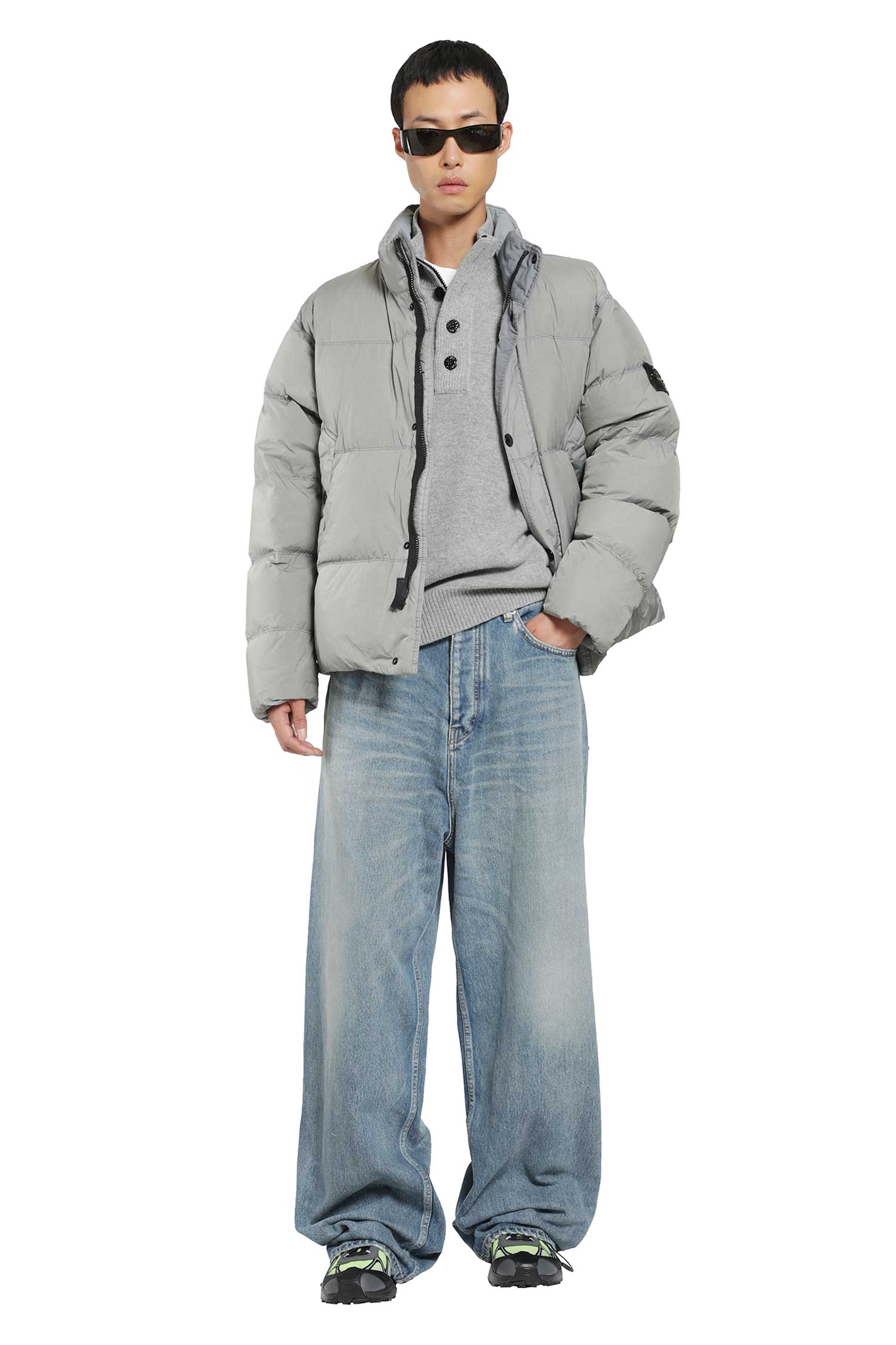 5100040 Lambswool Half-Zip Sweater