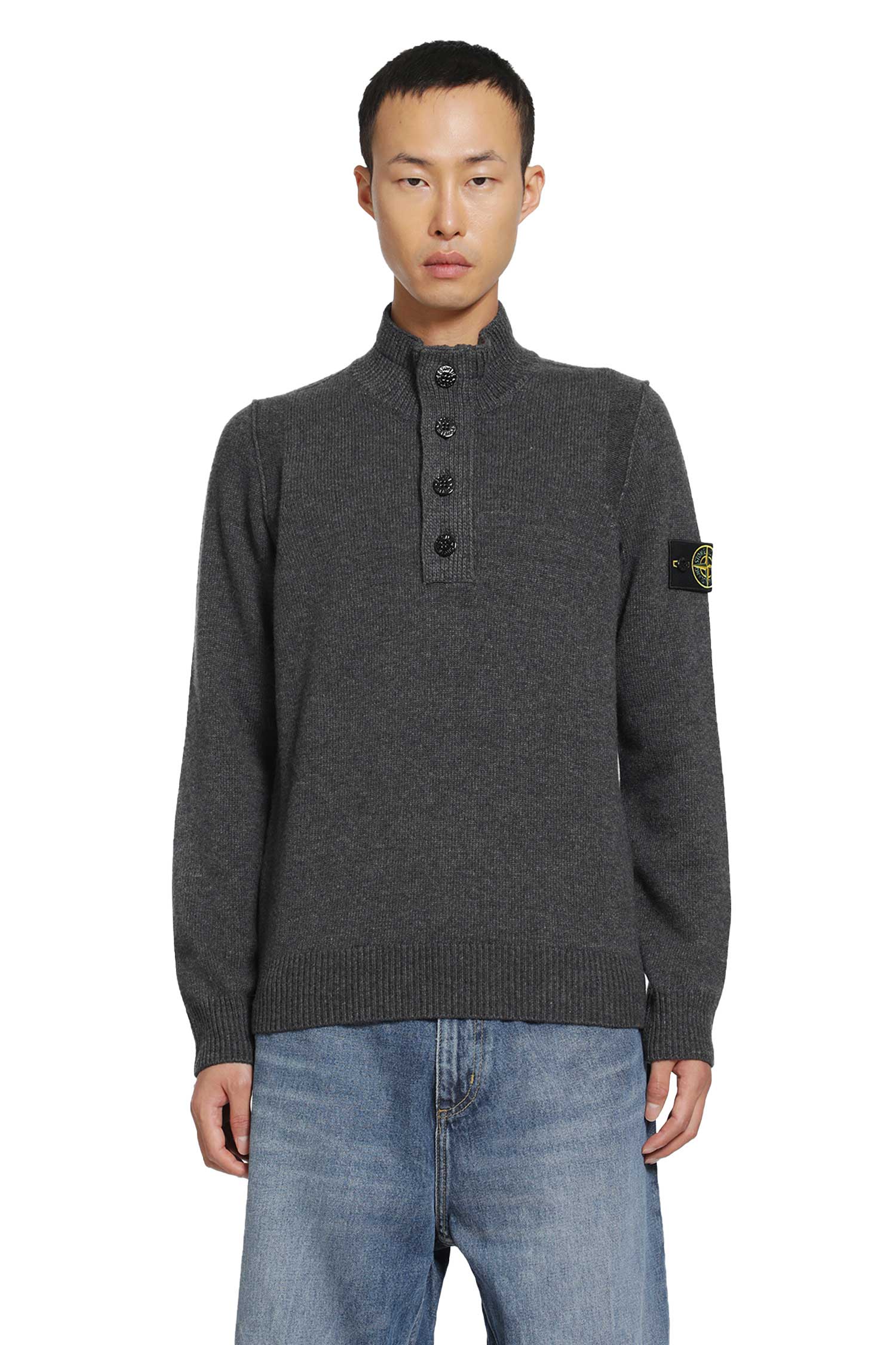 5100040 Lambswool Half-Zip Jumper
