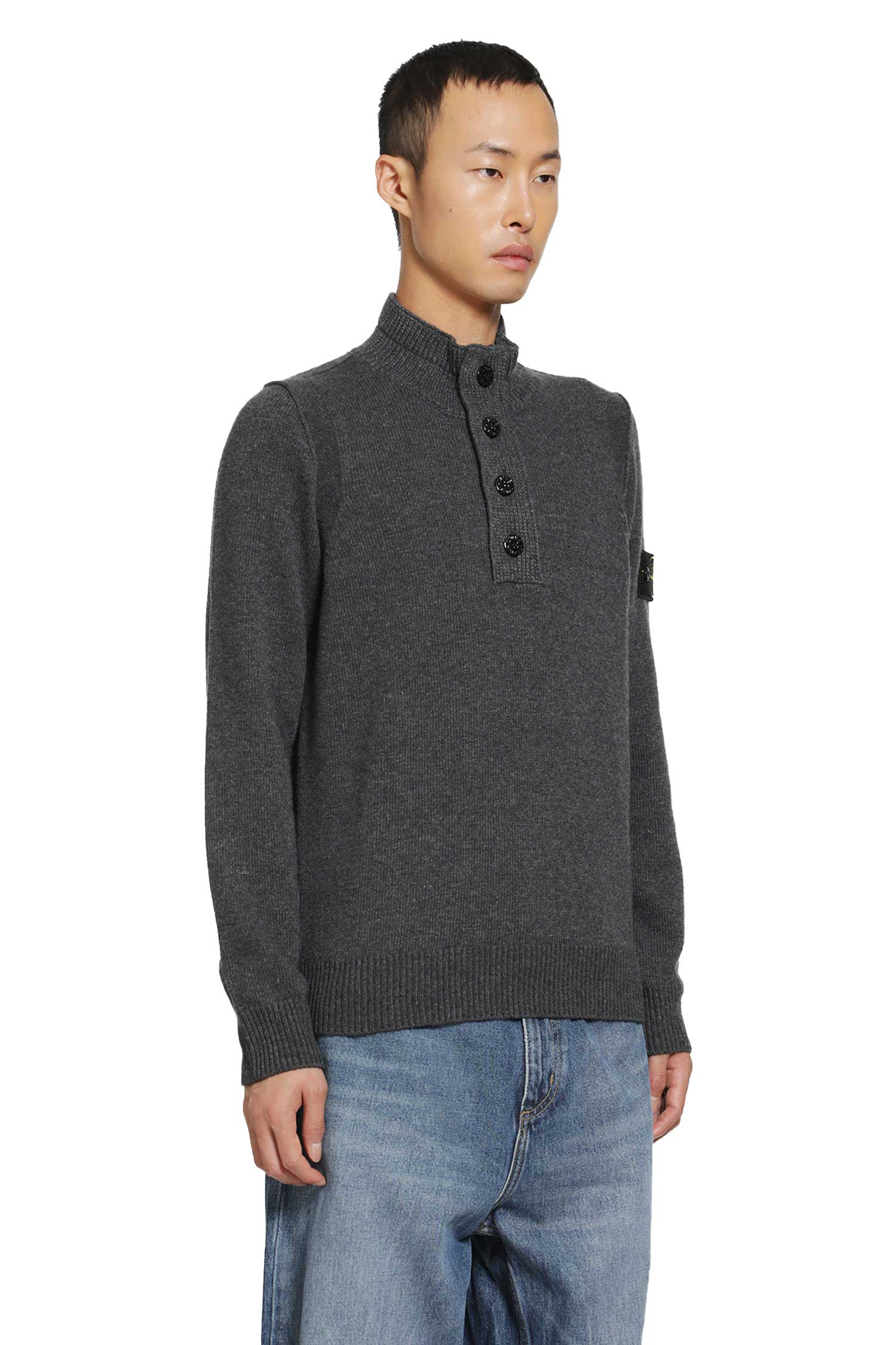 5100040 Lambswool Half-Zip Jumper