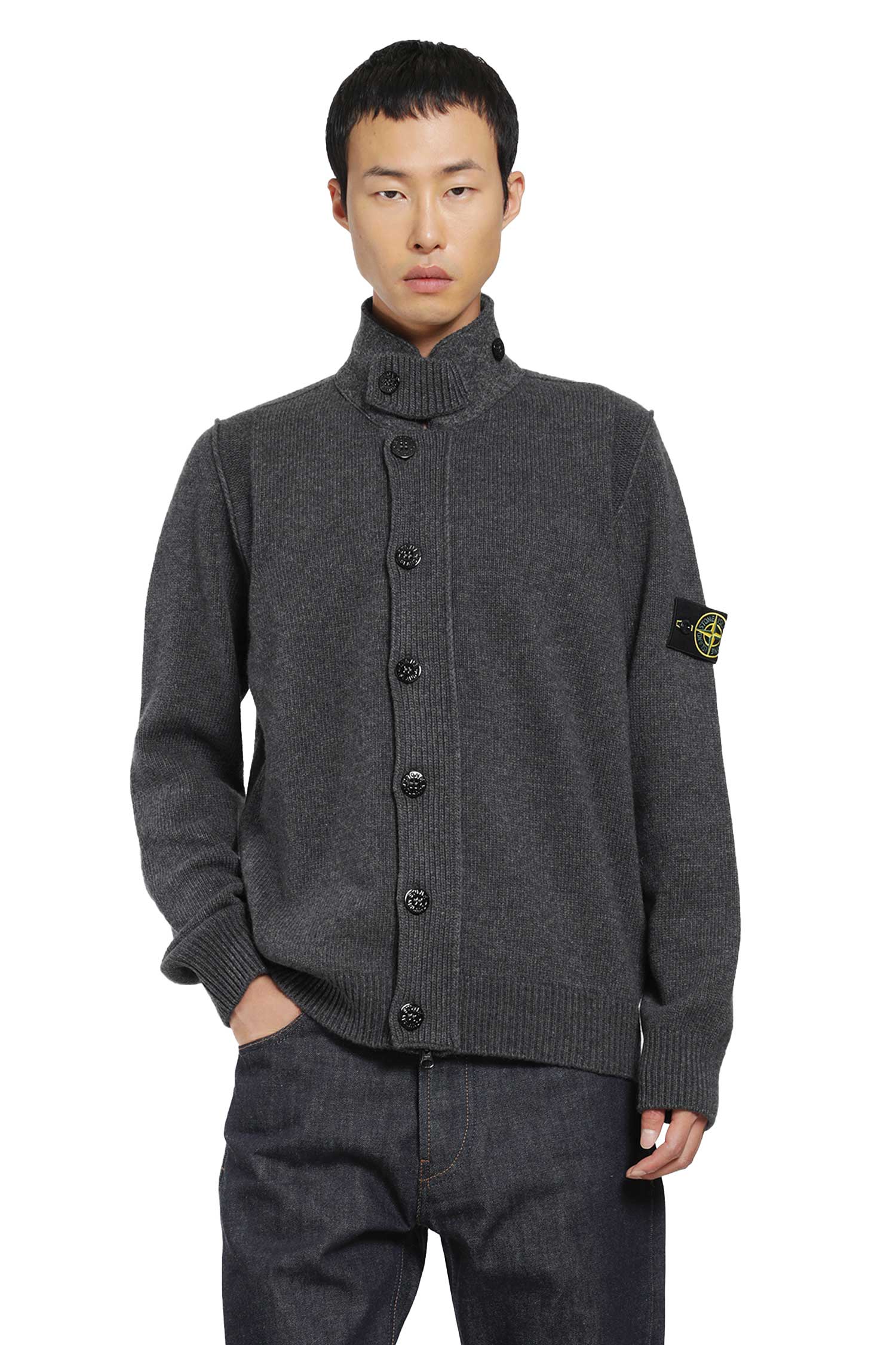 5100047 Lambswool  Zip Sweater