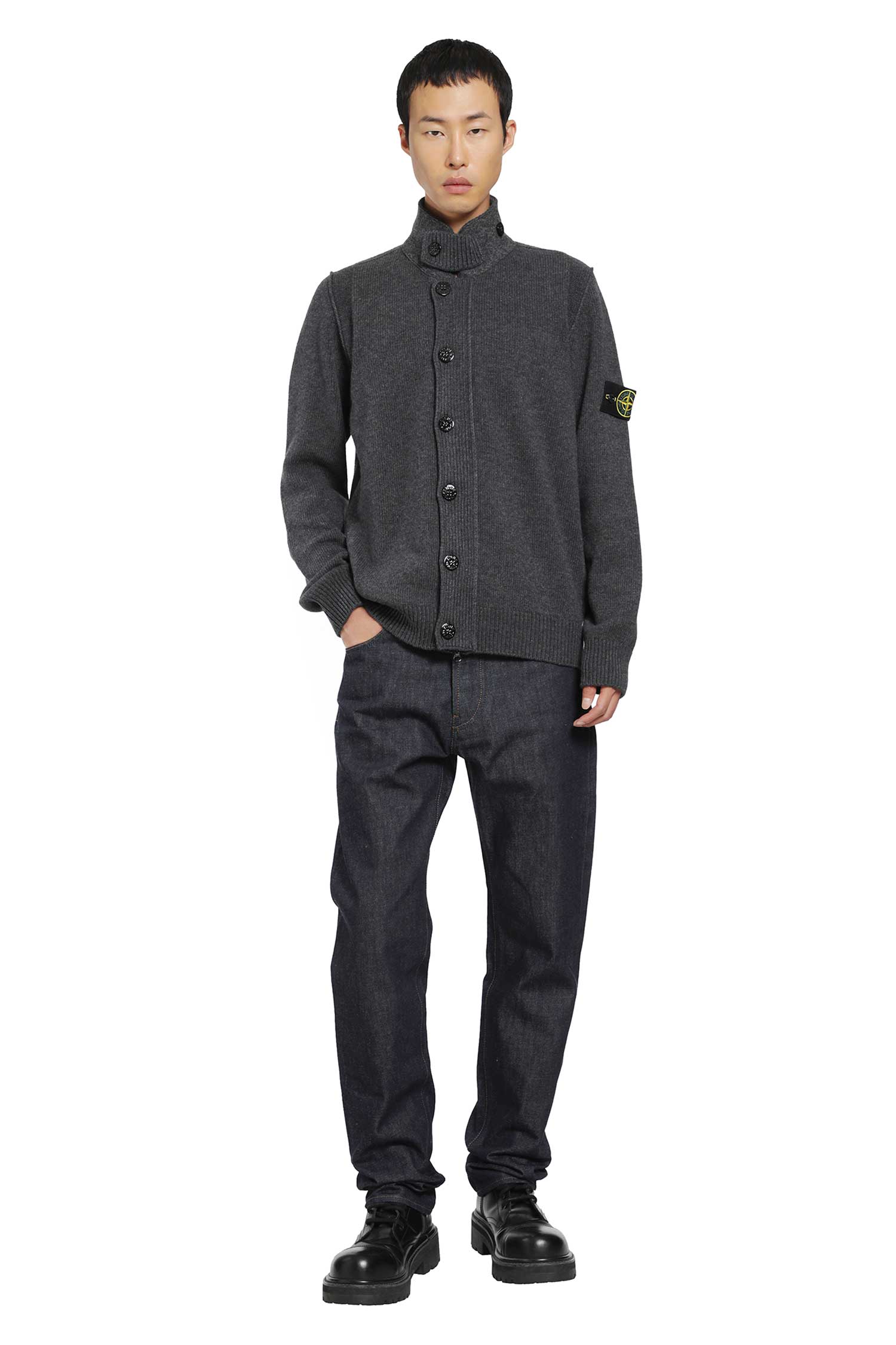 5100047 Lambswool  Zip Sweater