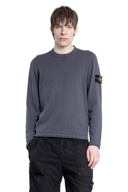 STONE ISLAND MAN GREY KNITWEAR