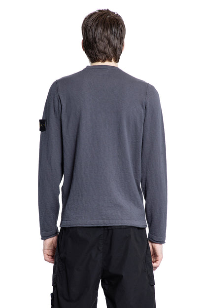 STONE ISLAND MAN GREY KNITWEAR