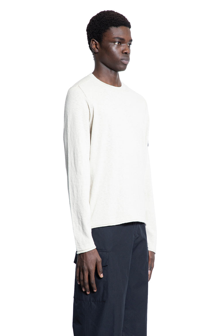 STONE ISLAND MAN OFF-WHITE KNITWEAR