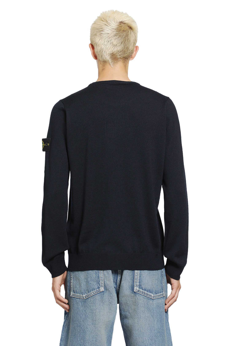 STONE ISLAND 5100071 Light Pure Rws Wool Jumper man