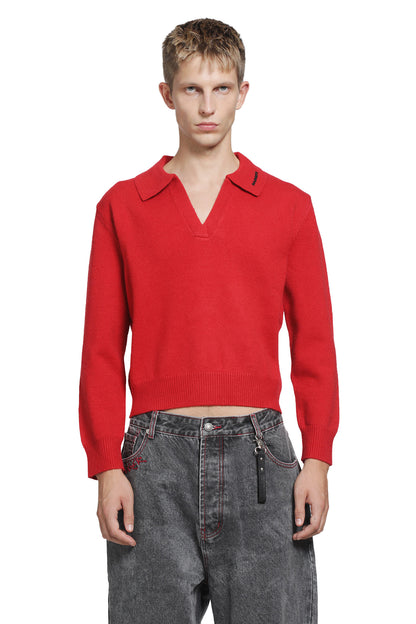 Croped Knit Polo