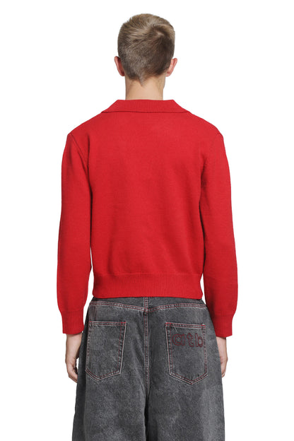 Croped Knit Polo