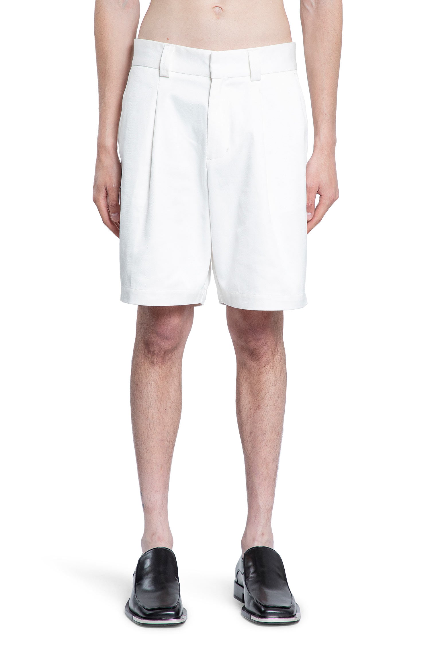 SOULLAND MAN WHITE SHORTS & SKIRTS