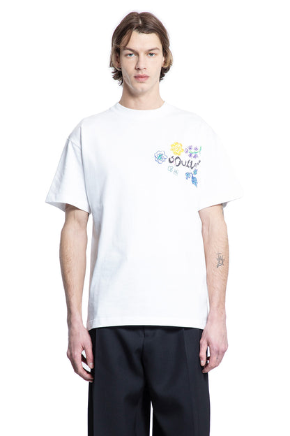 SOULLAND MAN WHITE T-SHIRTS & TANK TOPS