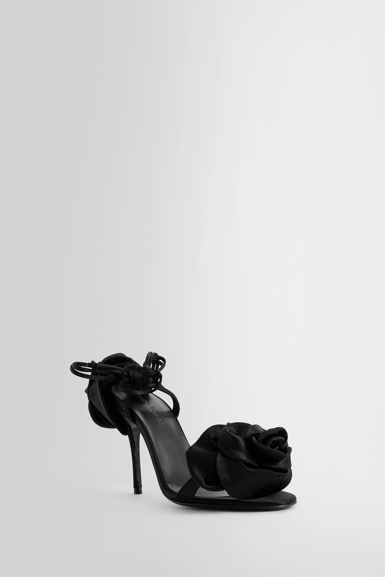 MAGDA BUTRYM WOMAN BLACK SANDALS