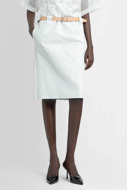 Antonioli PRADA WOMAN OFF-WHITE SKIRTS