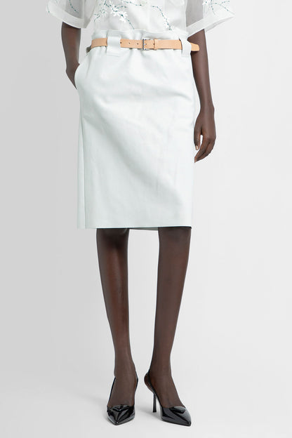 Antonioli PRADA WOMAN OFF-WHITE SKIRTS