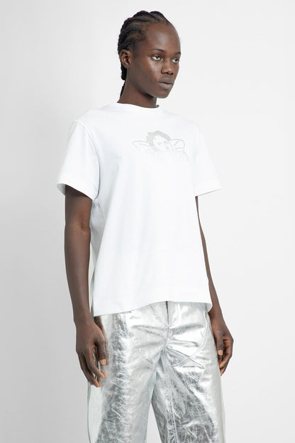 SIMONE ROCHA MAN WHITE T-SHIRTS & TANK TOPS