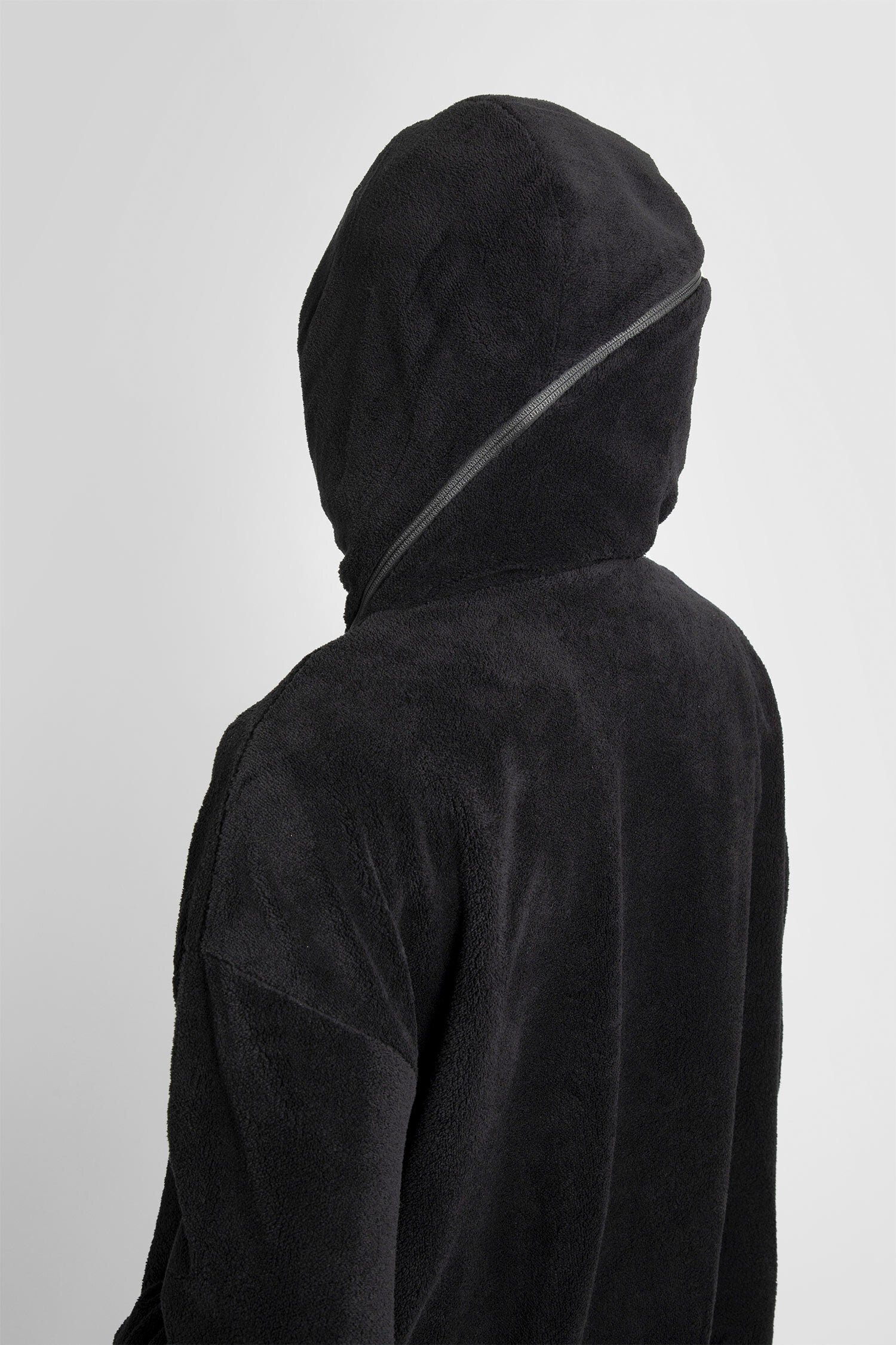 POST ARCHIVE FACTION MAN BLACK SWEATSHIRTS