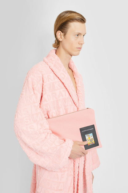 KVADRAT/ RAF SIMONS UNISEX PINK CLUTCHES & POUCHES