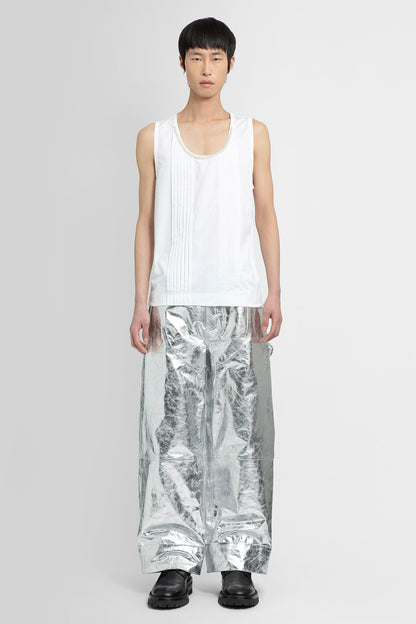 SIMONE ROCHA MAN WHITE T-SHIRTS & TANK TOPS